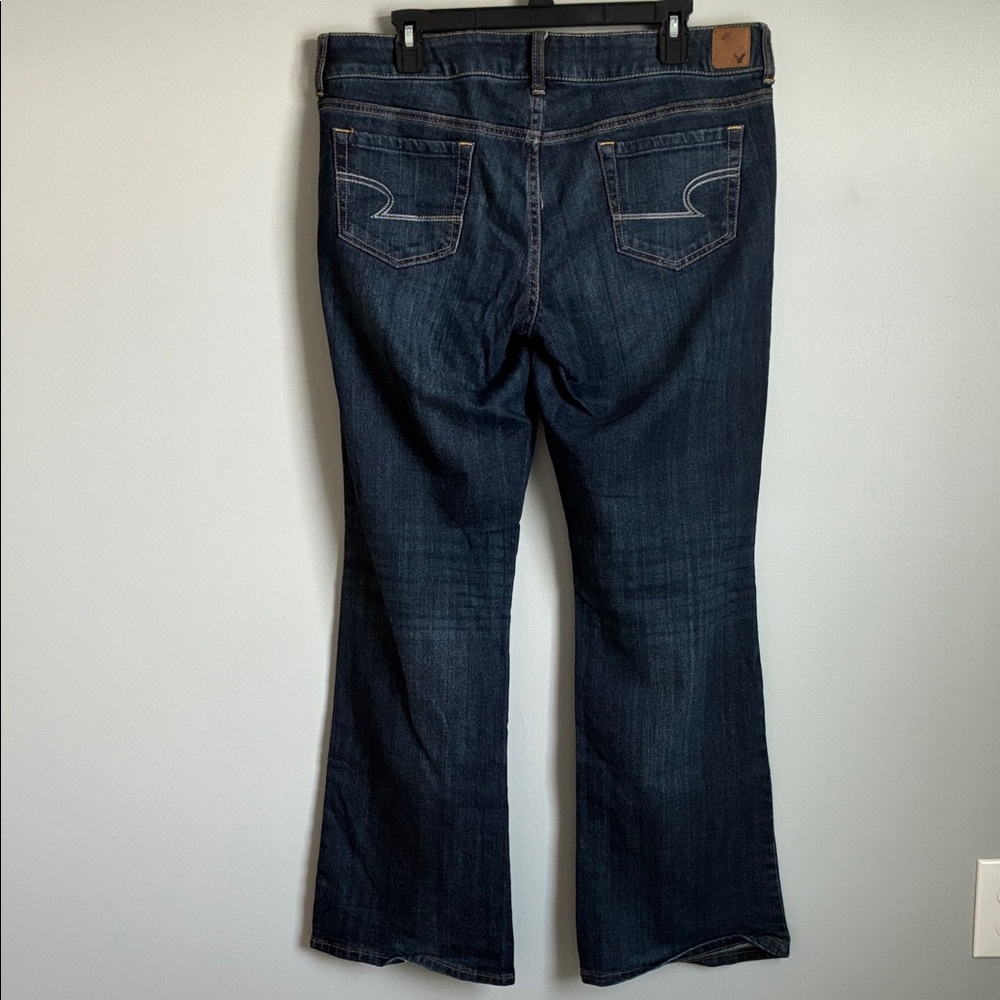 American Eagle Outfitters Dark Wash Boyfriend Jeans - Picture 3 of 5